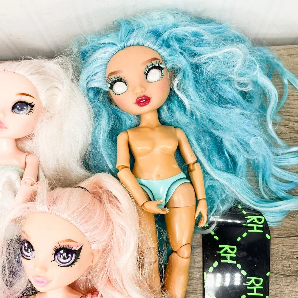 Rainbow High Shadow High Doll Lot Violet Amaya Bella Skyler Hali Accessories